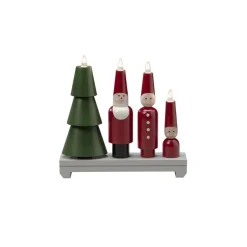Adventsljusstake Tomte