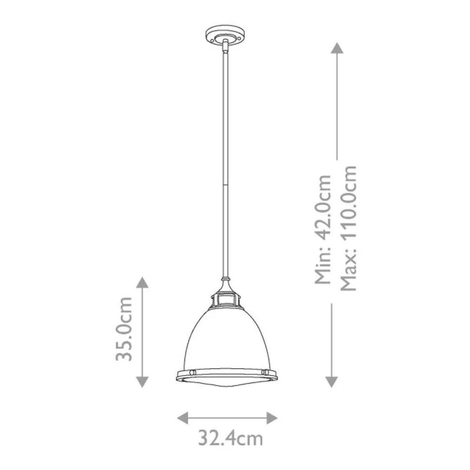 Amelia Ø32 taklampa