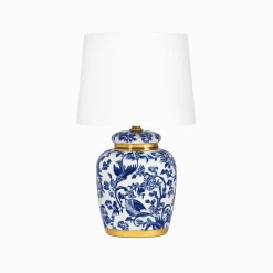 Blomsterlilla 30cm bordslampa