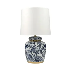 Blomstermåla 43cm bordslampa