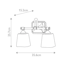 Concord 36cm badrumslampa