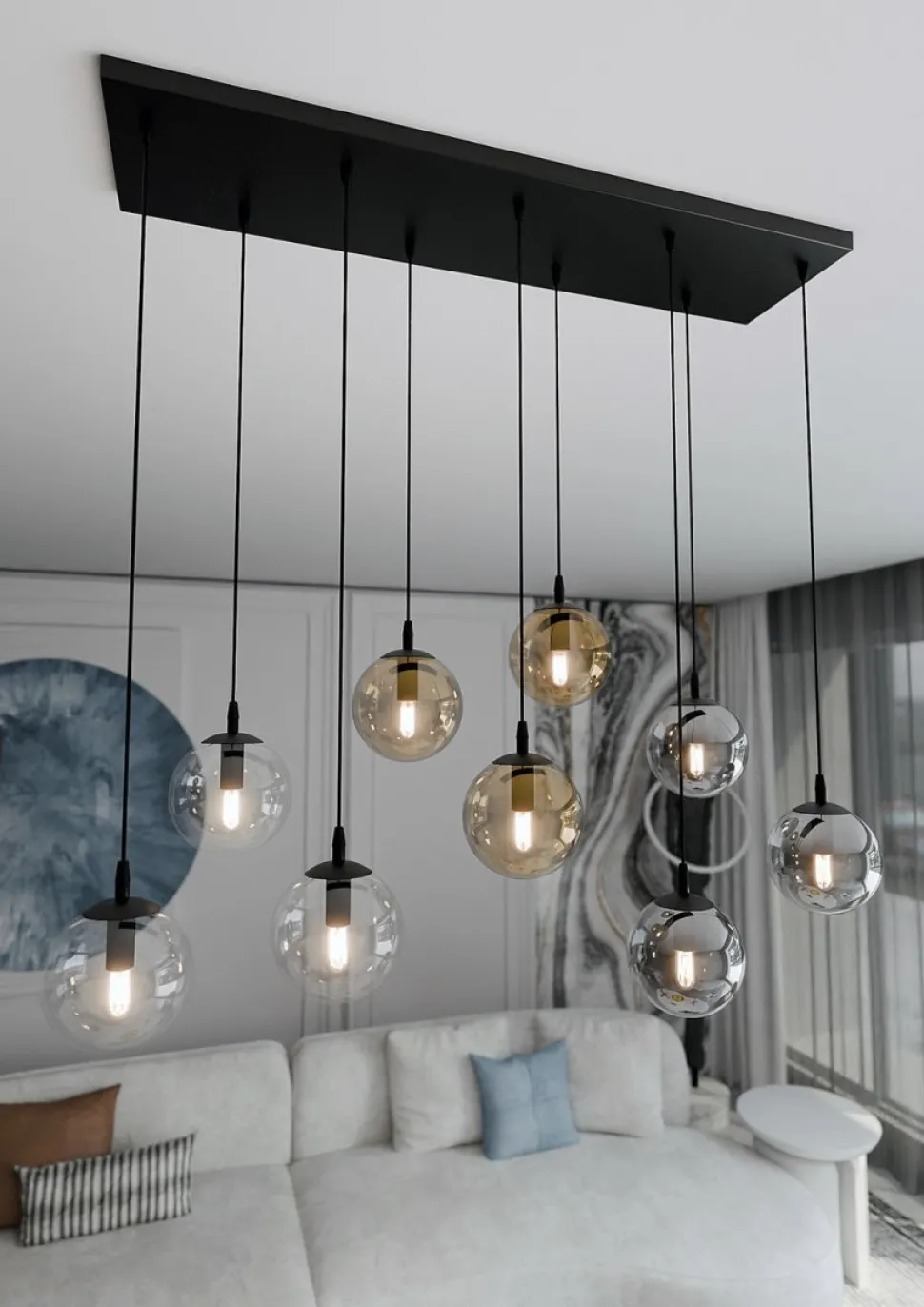 Cosmo 104cm taklampa