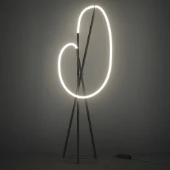 Crochet golvlampa