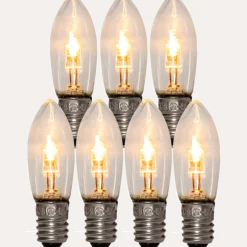 E10 LED 0,5W 10-55V 7-pack