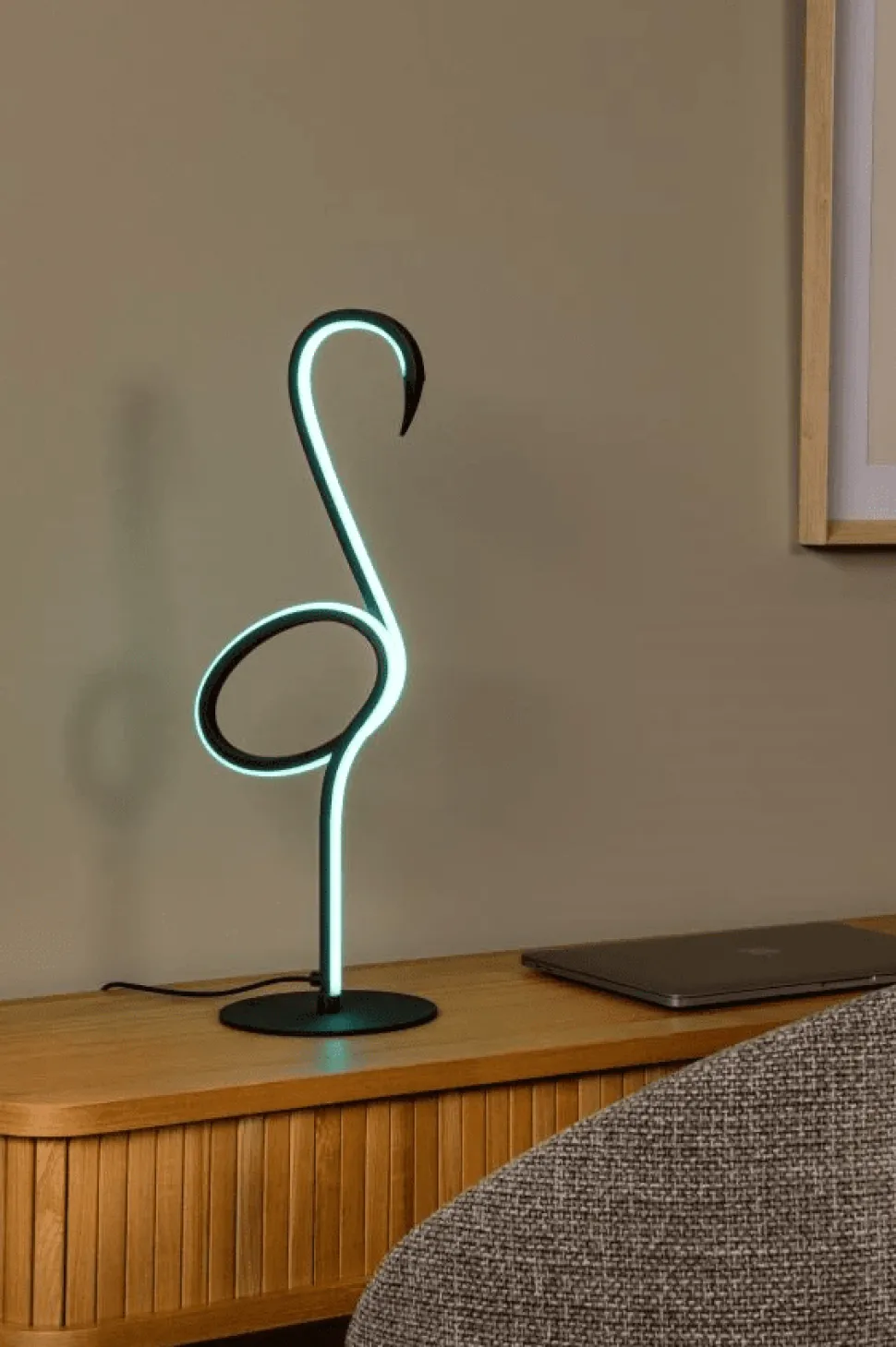 Flamingo 50cm bordslampa