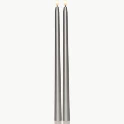 LED Antikljus Flamme Metal 40cm