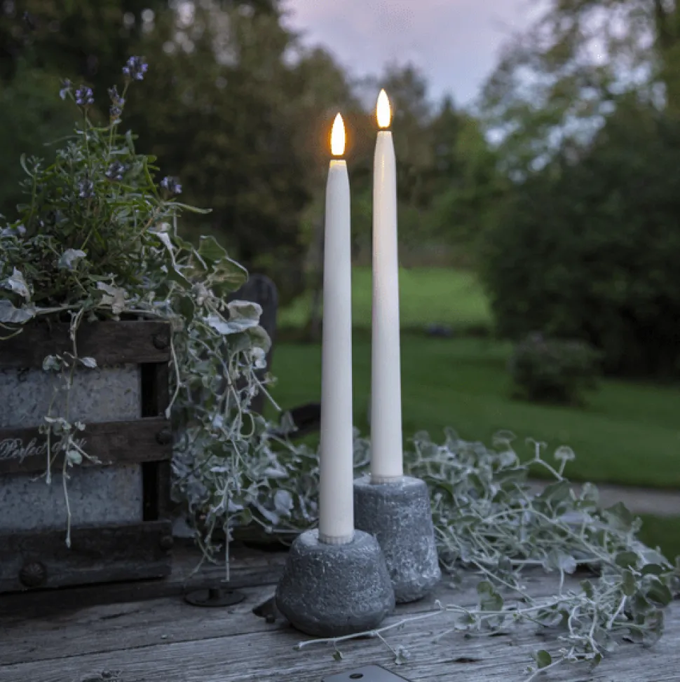LED Antikljus Flamme Slim
