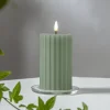 LED Blockljus Flamme Stripe