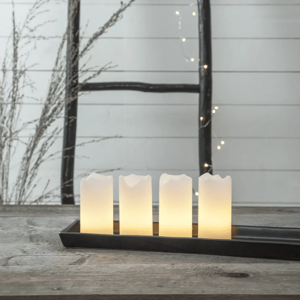 LED Blockljus 4-pack