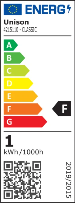 LED E14 klot matt 0,8W 2700K