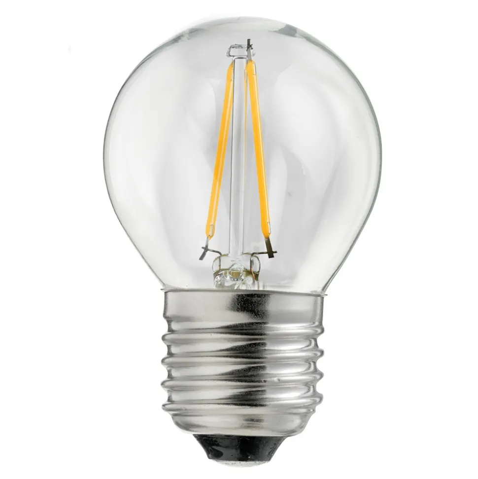 LED E27 klot 0,8W 2700K