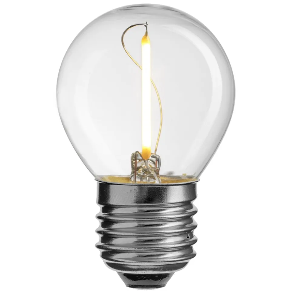 LED E27 klot 1W 2700K