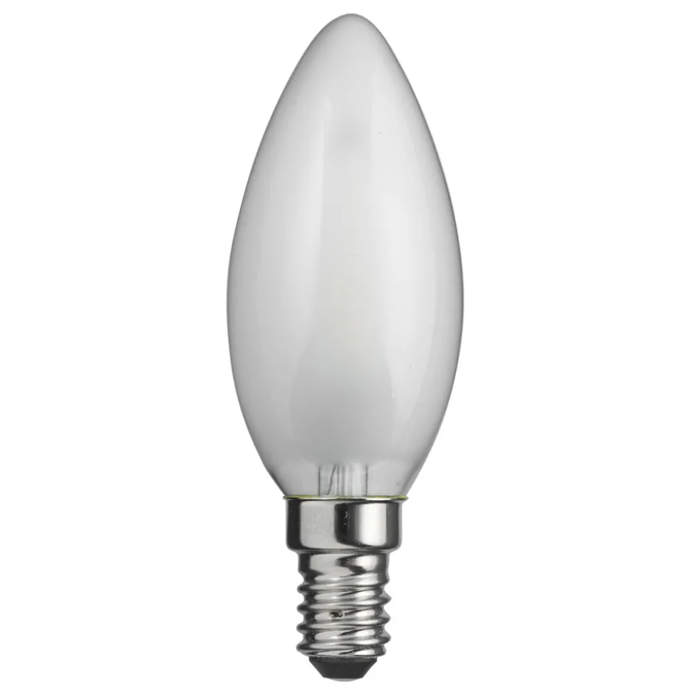 LED E14 kronljus matt 0,8W 2700K