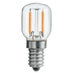 LED E14 päron 1,2W 2200K dimbar