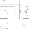 Ohm Wall 140/150 badrumslampa