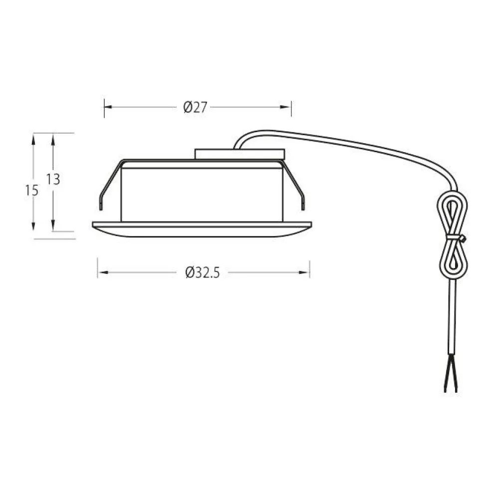 Q-33 Mini Downlight 2700K
