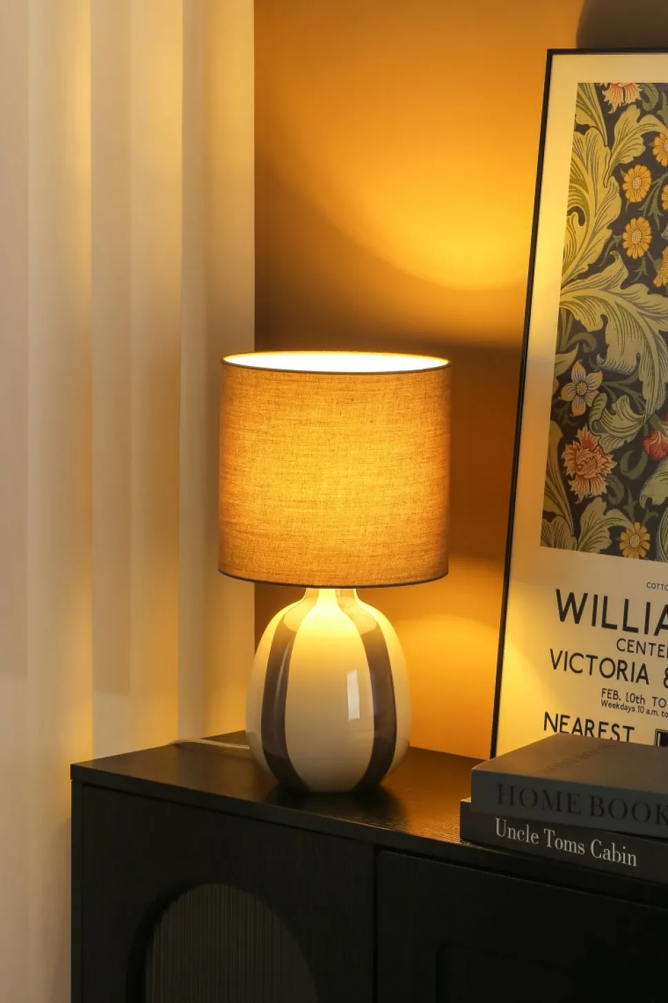 Rippel 40cm bordslampa