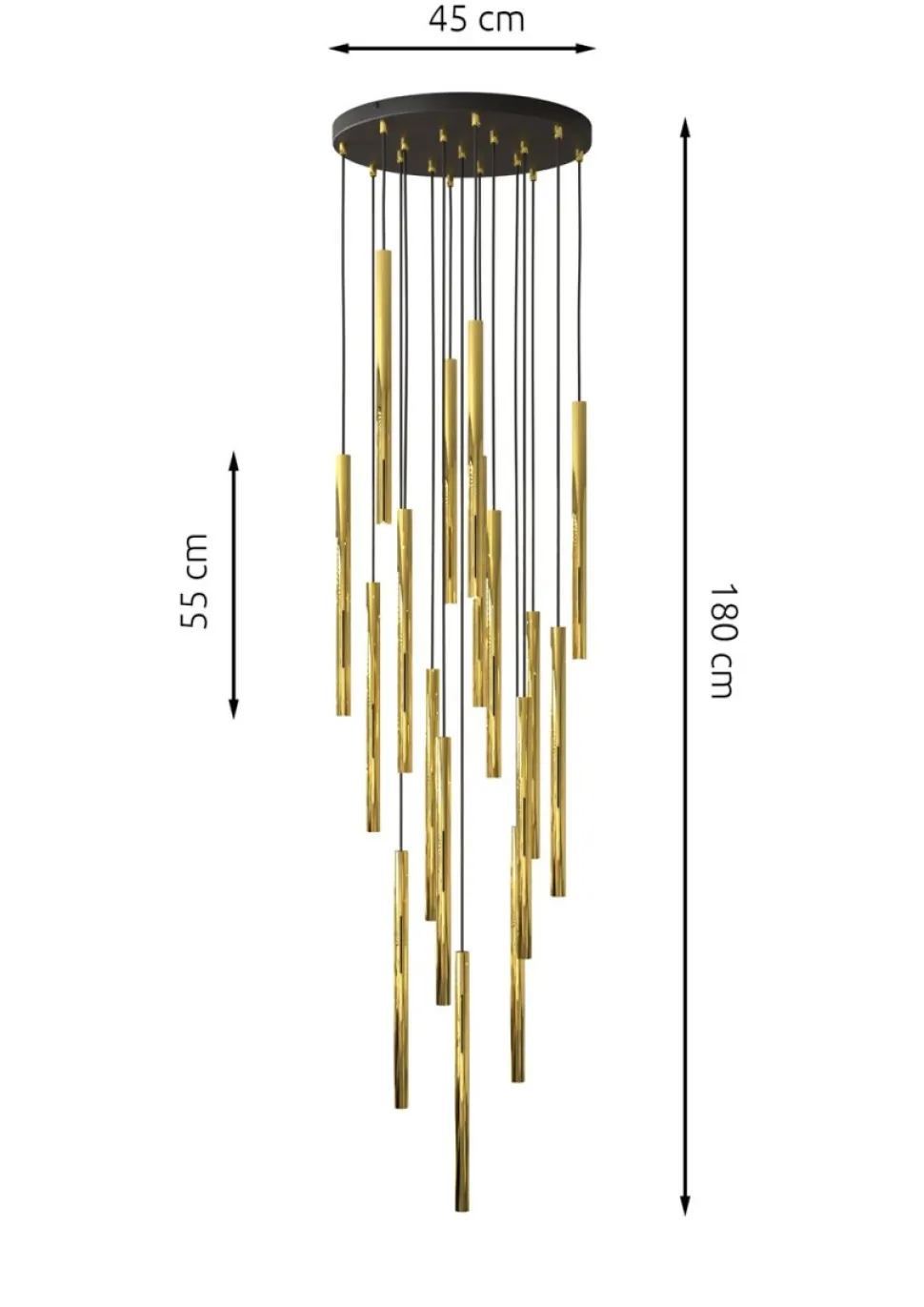 Selter Ø45 taklampa