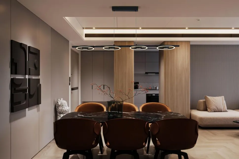 Space 120cm taklampa