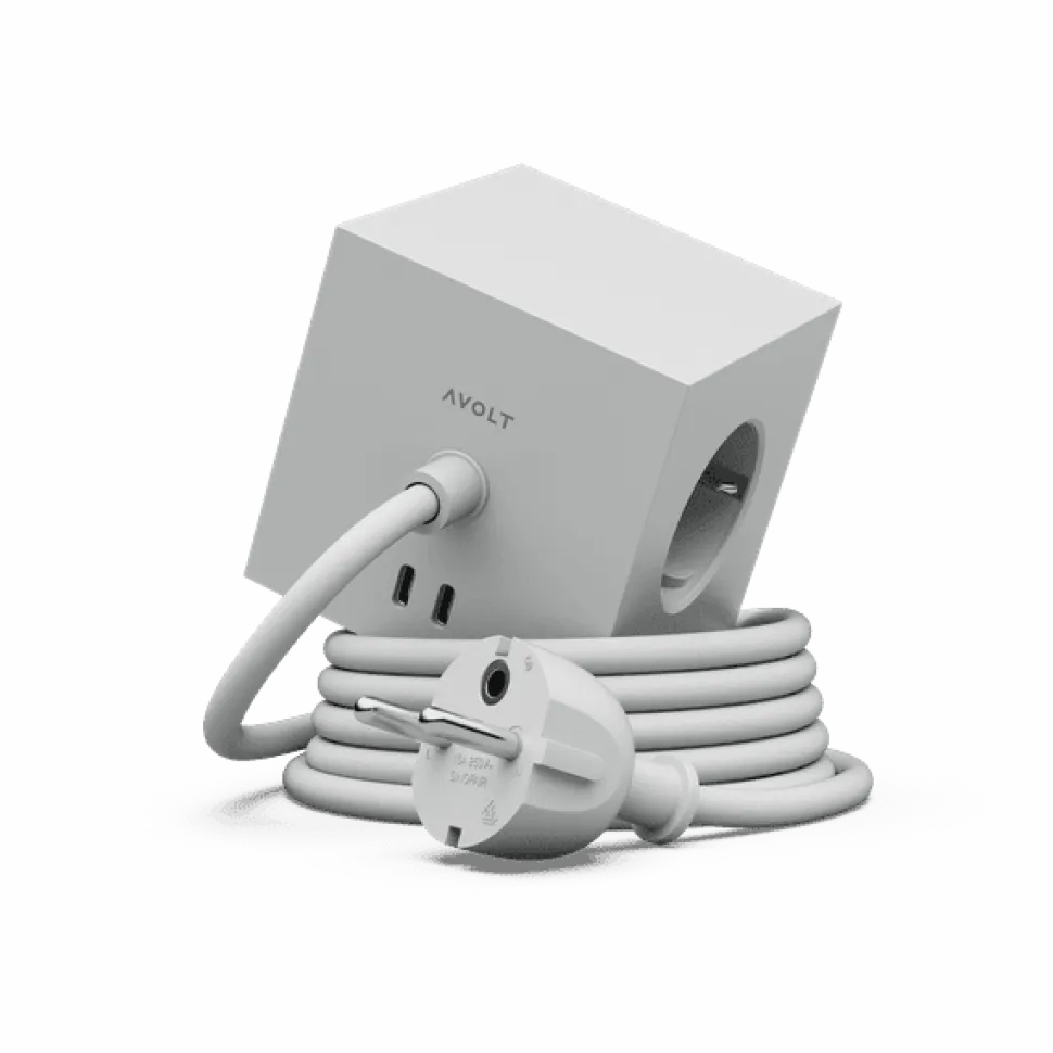 Square 1 with 30W Dual USBC & Magnetic base, 1.8m