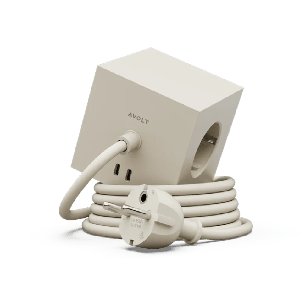 Square 1 with 30W Dual USBC & Magnetic base, 1.8m