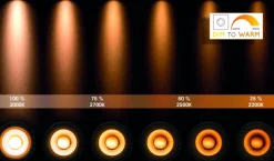 Vario Led 42cm skrivbordslampa