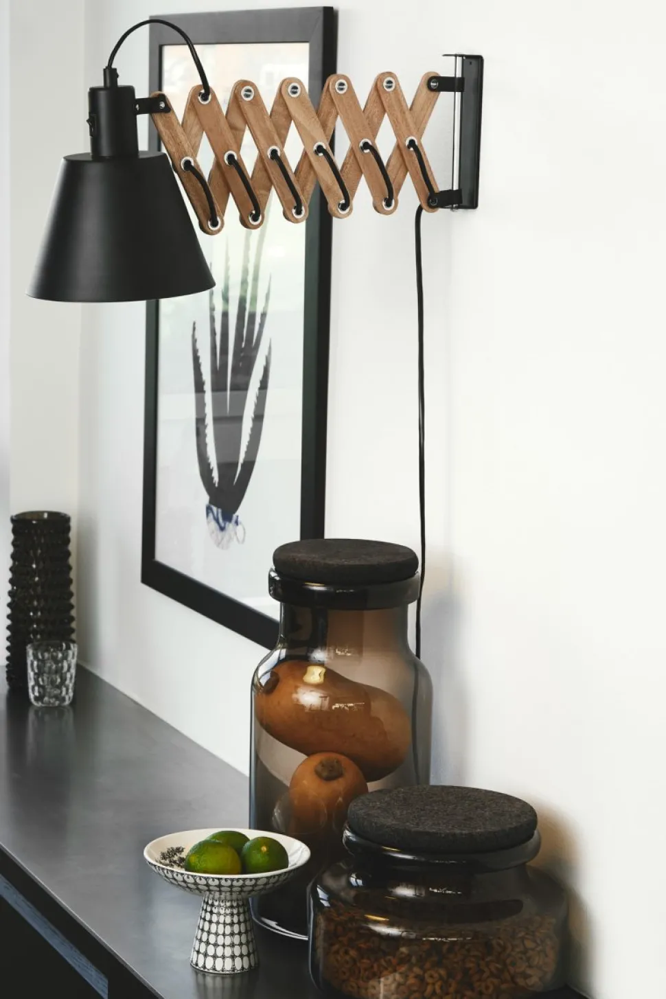 Vintage Ø18 vägglampa